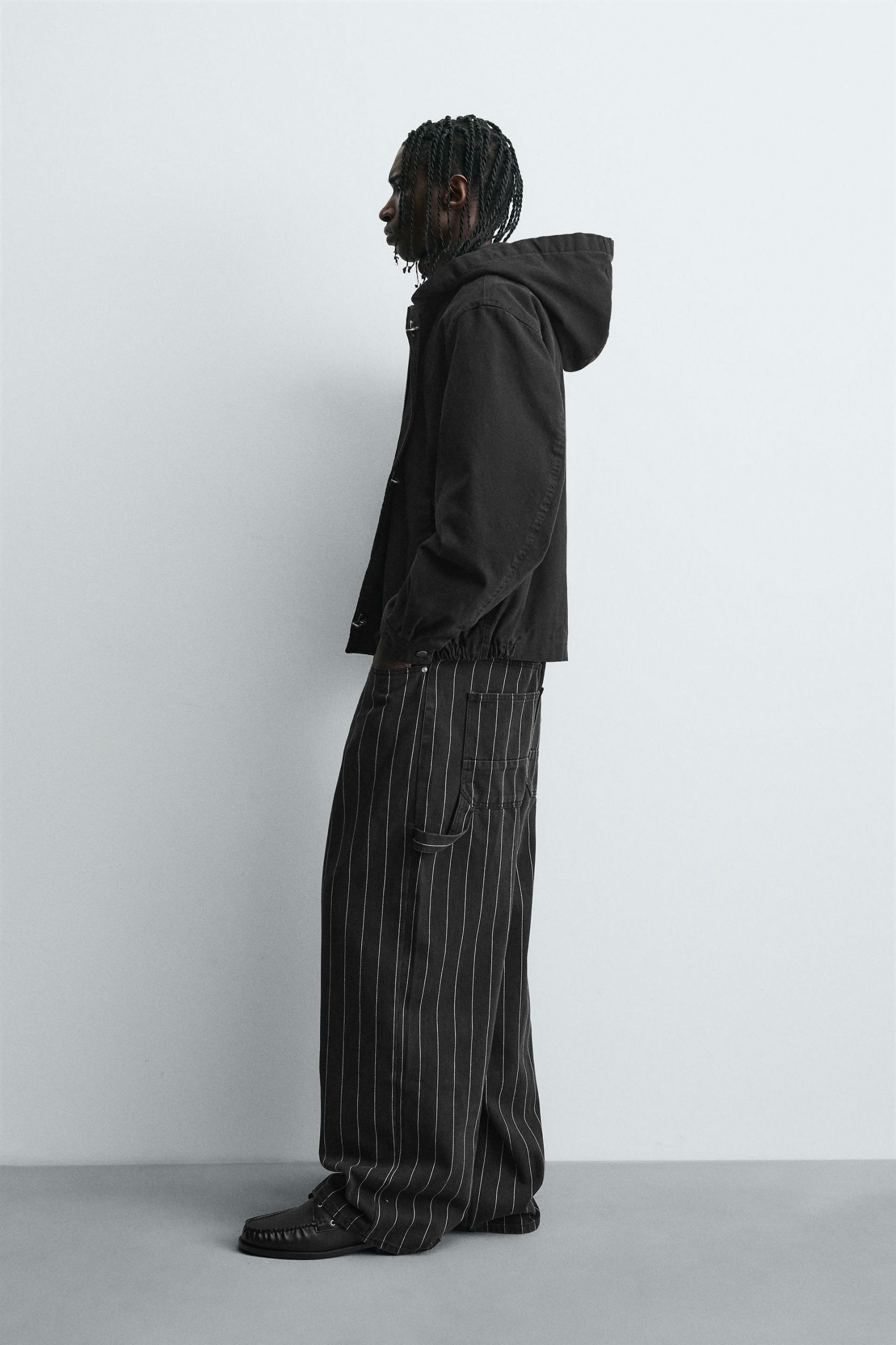 Hooded Jacket With Fireman Clasps MARO - Ảnh 5