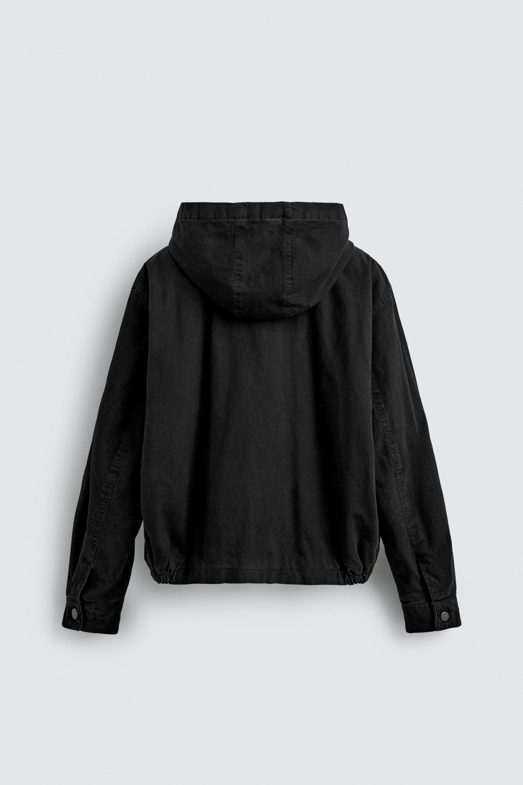 Hooded Jacket With Fireman Clasps MARO - Ảnh 9