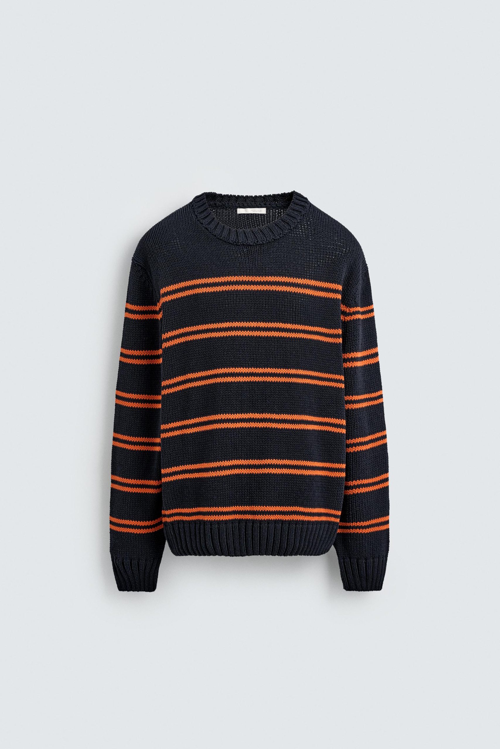JACQUARD STRIPE JUMPER MARO - Ảnh 3