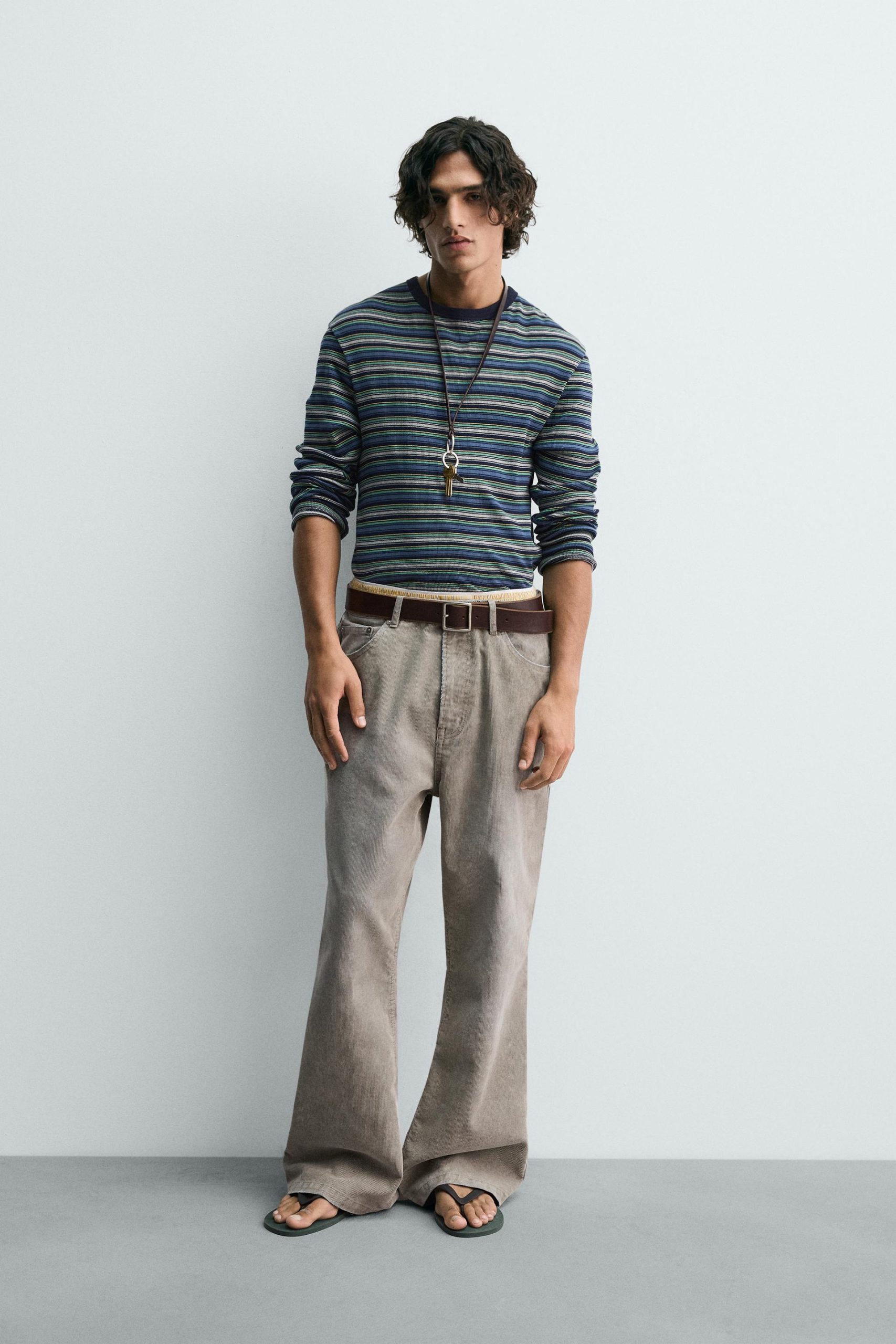 Limited Edition Flare Fit Corduroy Trousers MARO - Ảnh 10