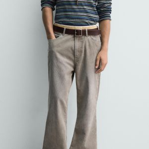 Limited Edition Flare Fit Corduroy Trousers MARO