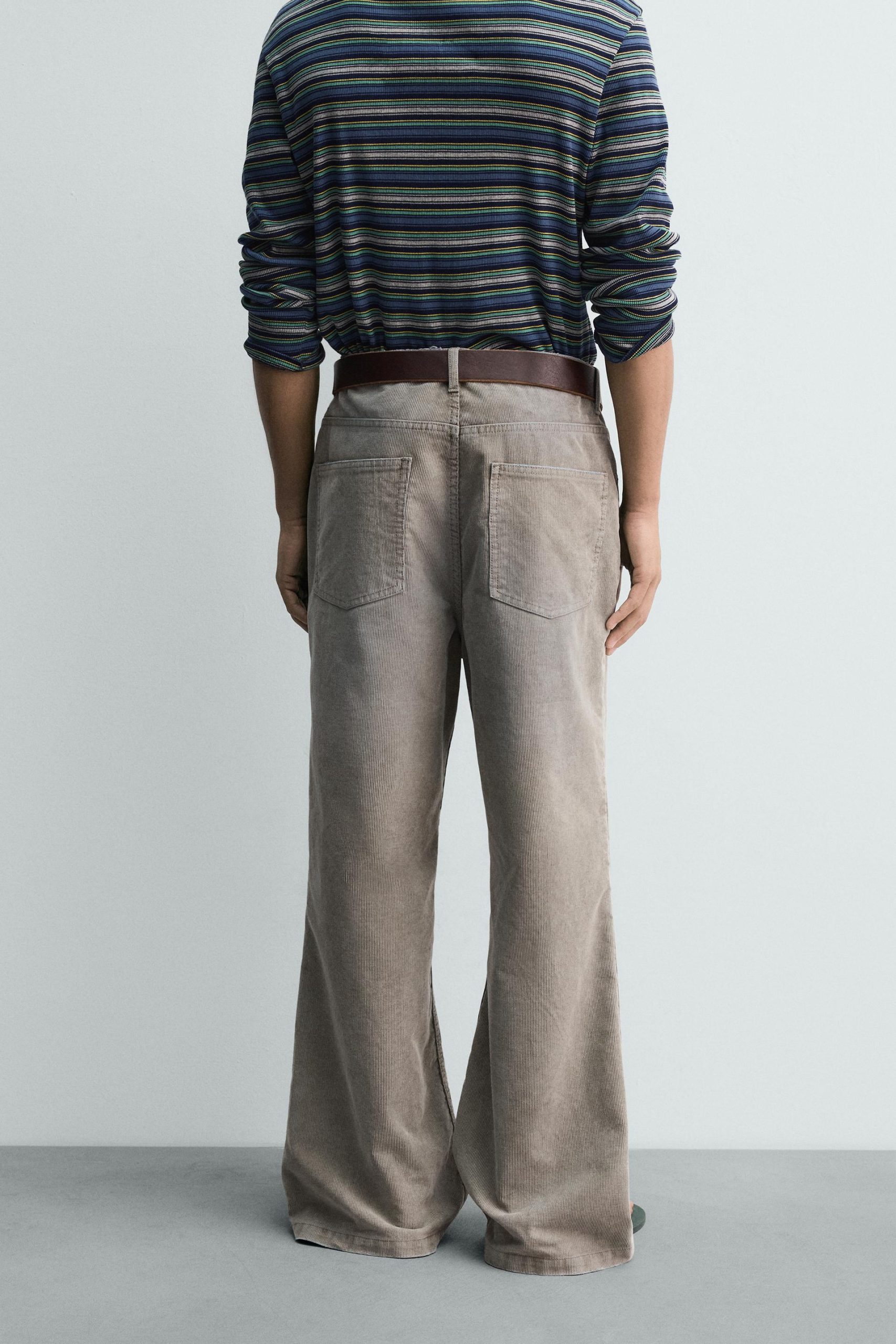 Limited Edition Flare Fit Corduroy Trousers MARO - Ảnh 8