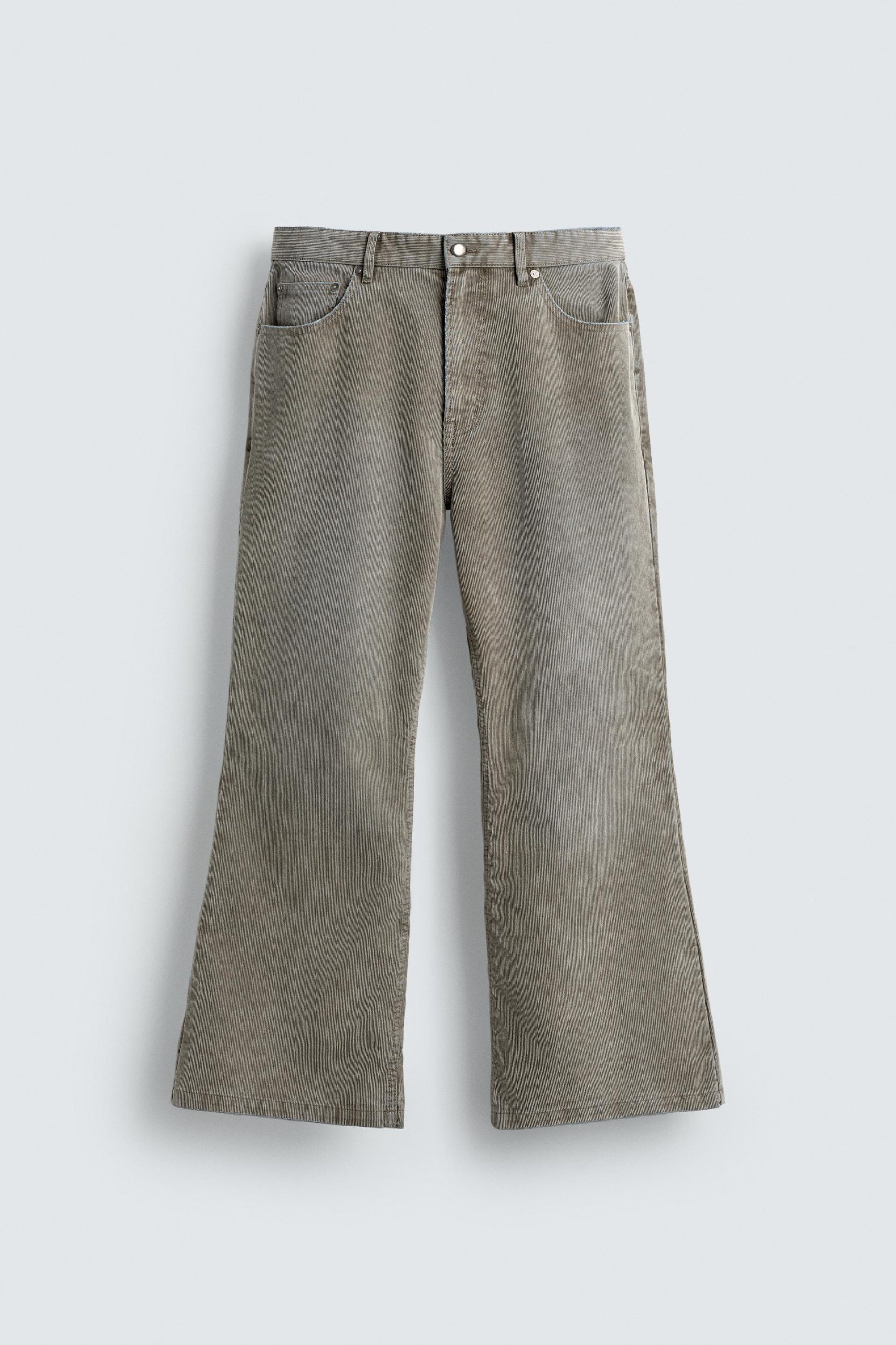 Limited Edition Flare Fit Corduroy Trousers MARO - Ảnh 3