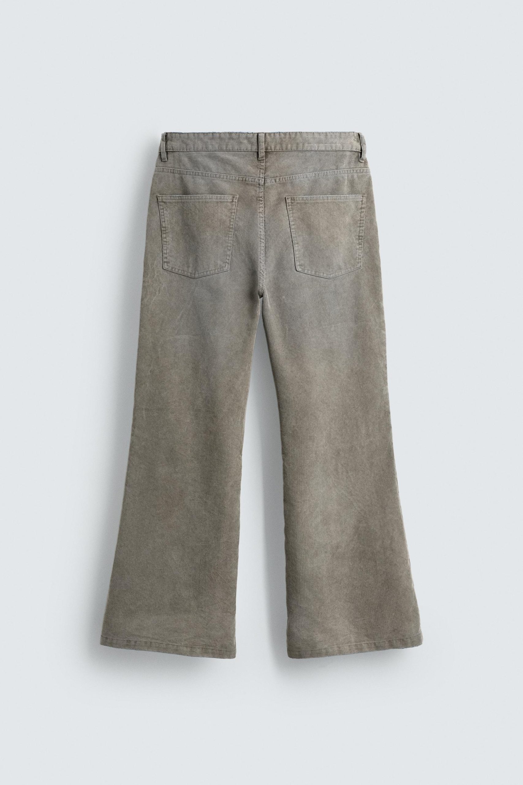Limited Edition Flare Fit Corduroy Trousers MARO - Ảnh 2