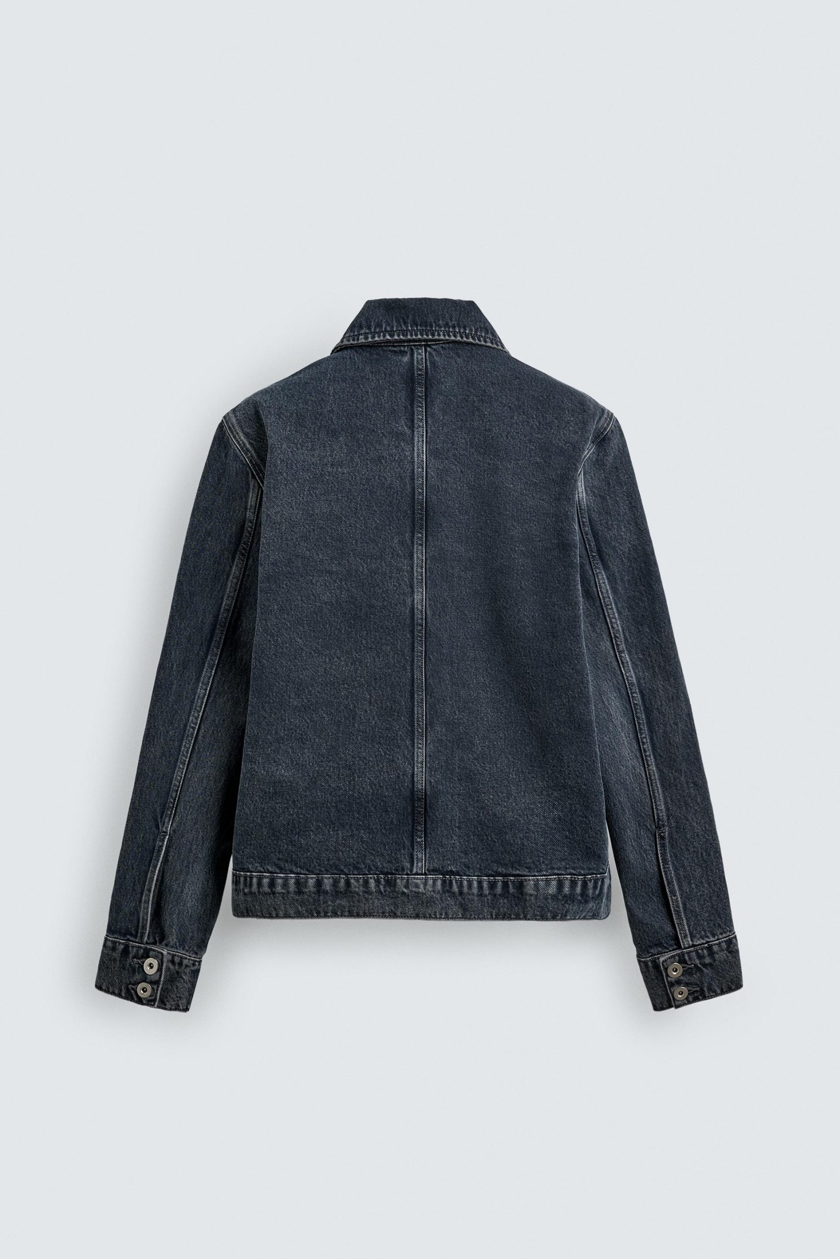 Limited Edition Denim Zip-Up Jacket MARO - Ảnh 10