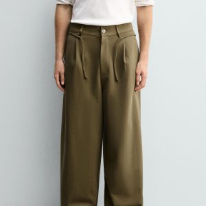 Pleated Drawstring Trousers MARO