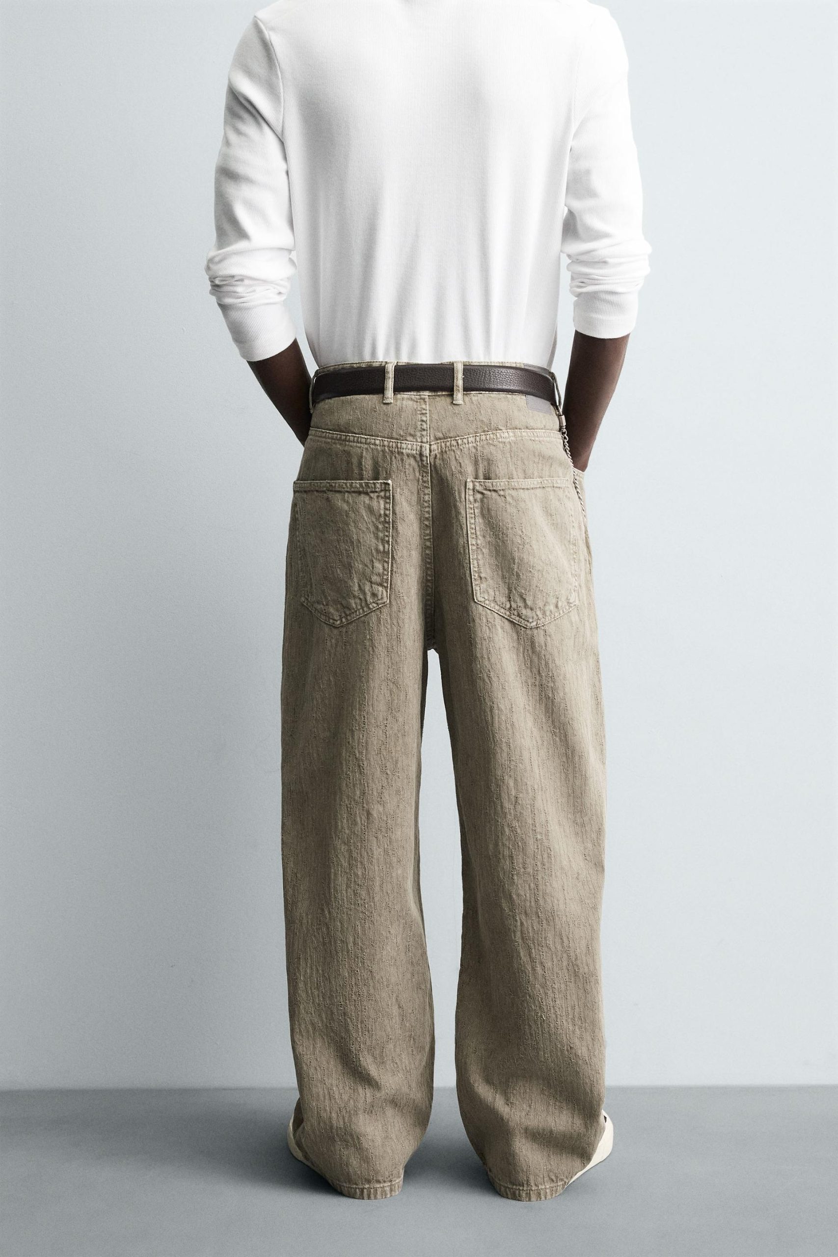 PRINT BAGGY FIT TROUSERS MARO - Ảnh 9