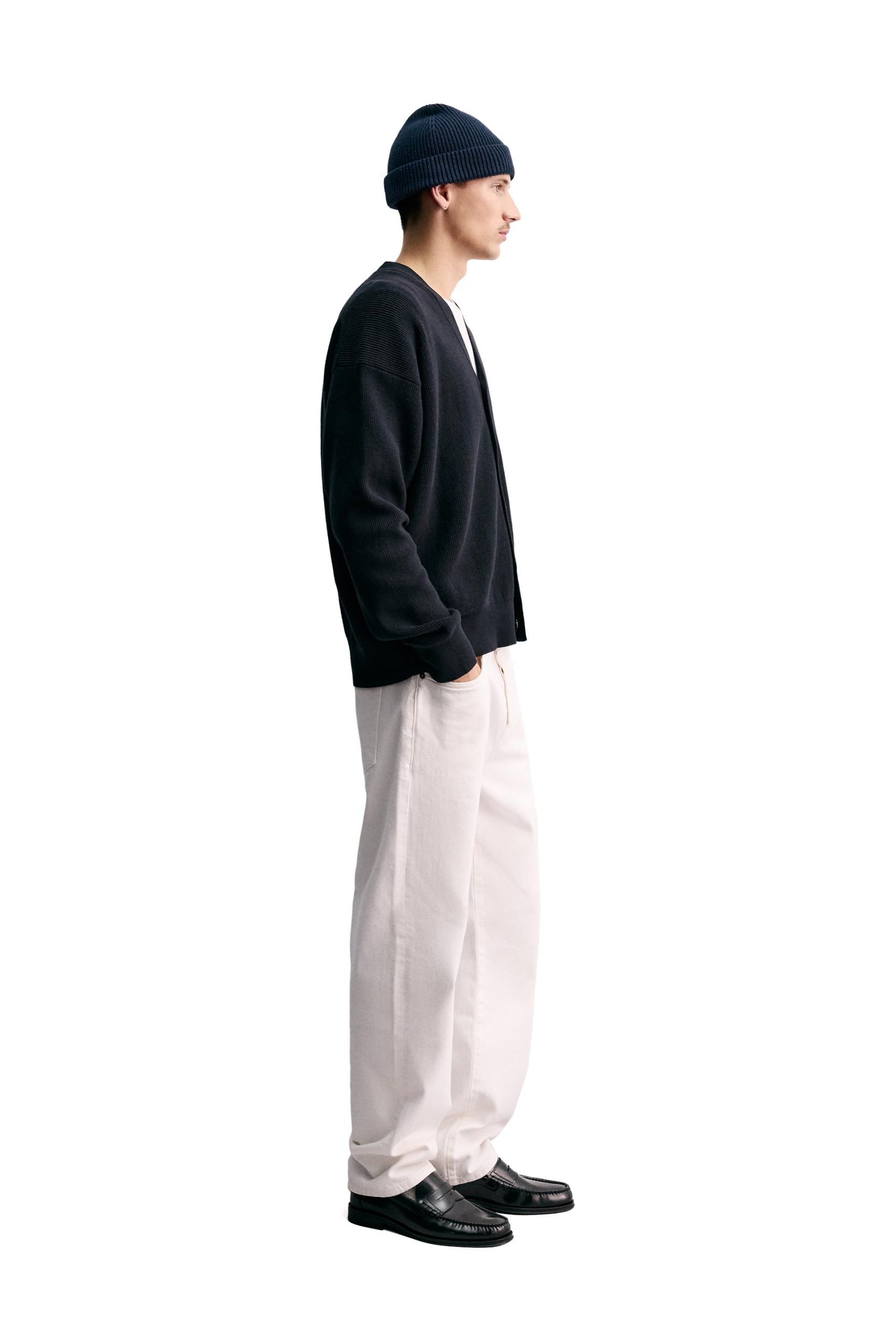 Regular Fit Cotton Cardigan MARO - Ảnh 3