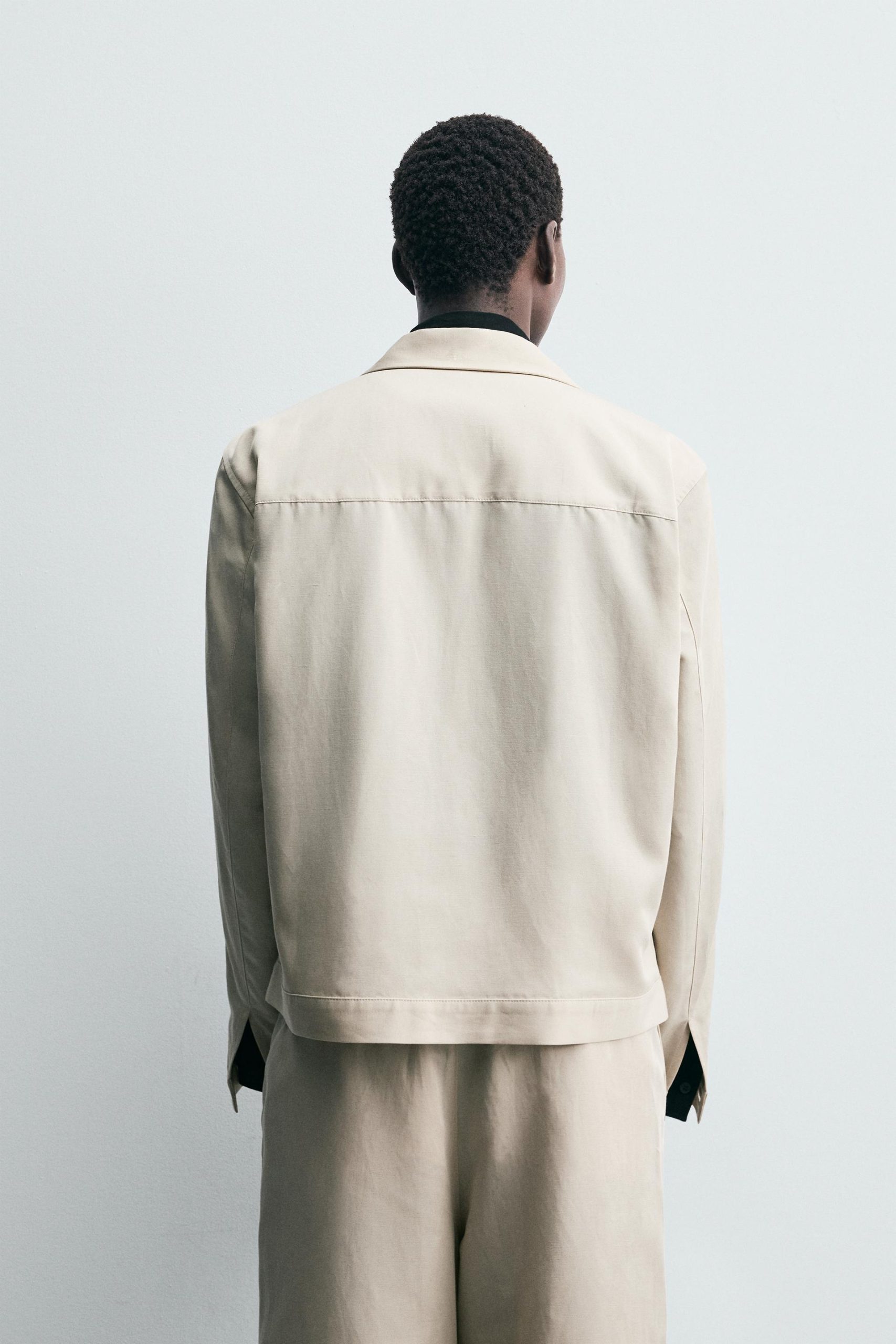 RELAXED FIT OVERSHIRT MARO - Ảnh 7