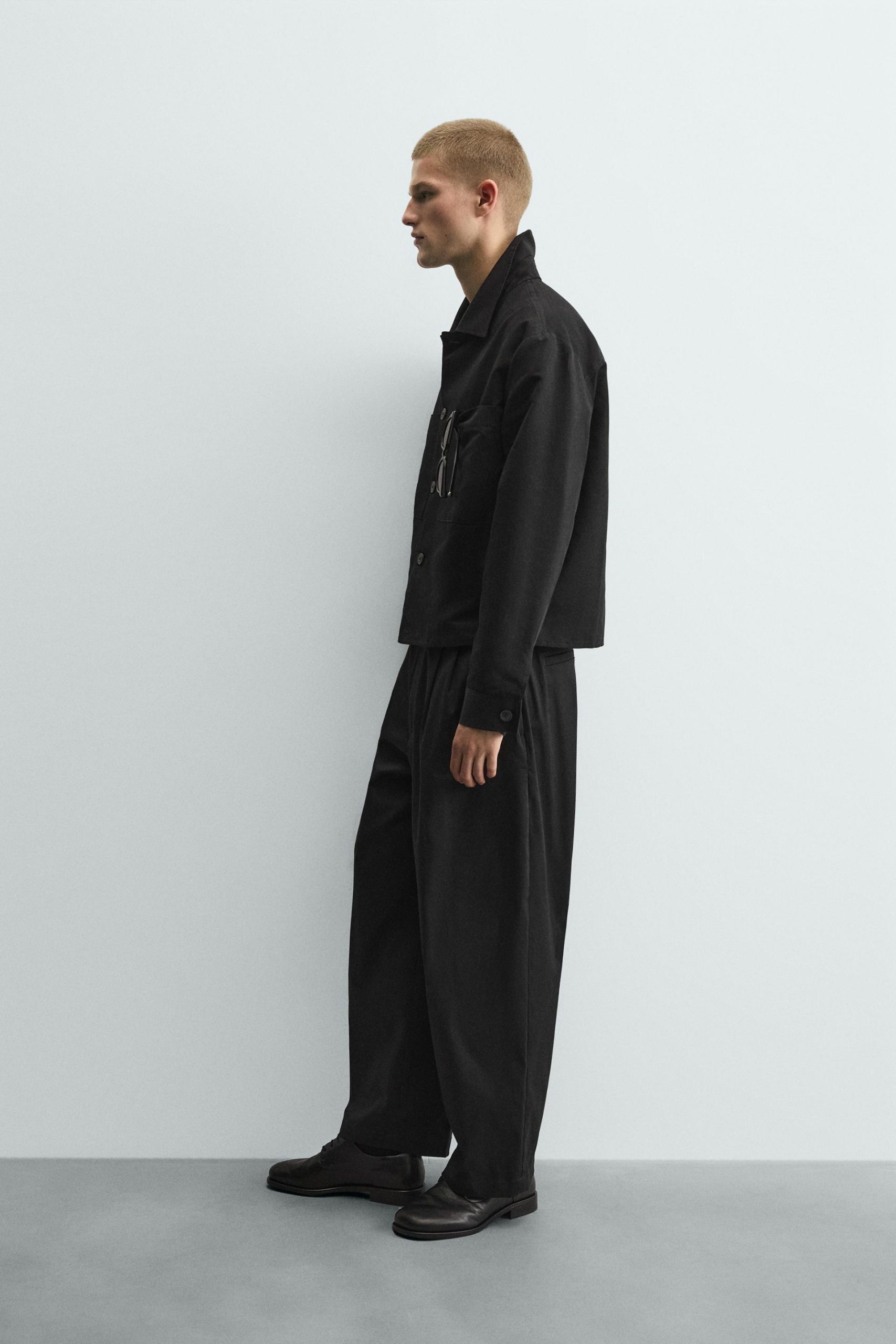Relaxed Fit Overshirt With Pockets MARO - Ảnh 7