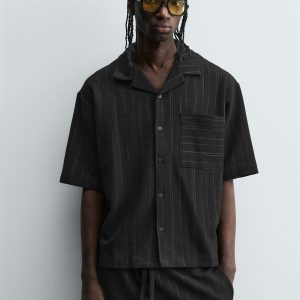 Relaxed Fit Striped Shirt MARO