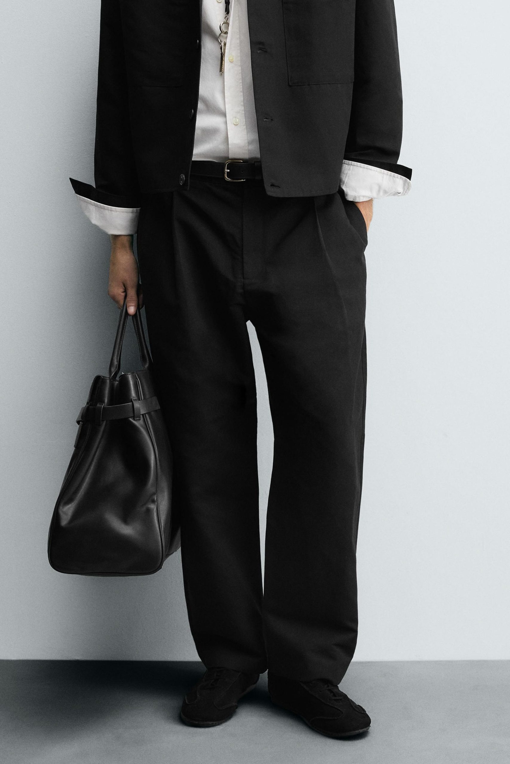 Relaxed Fit Pleated Trousers MARO - Ảnh 5