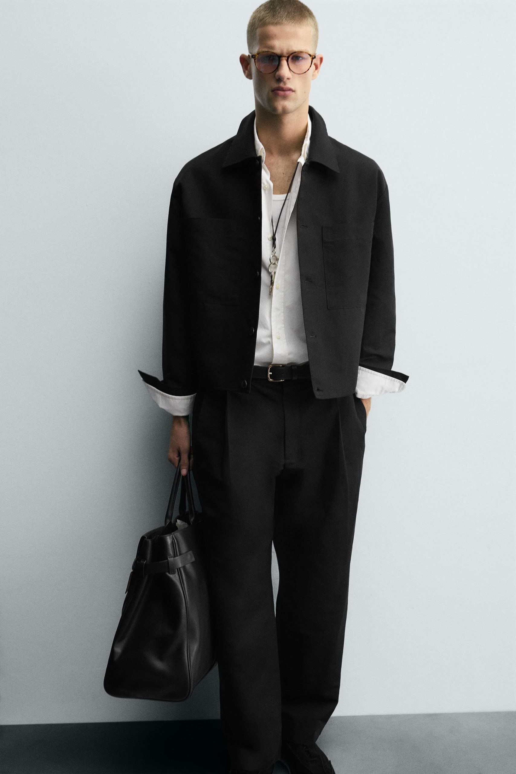 Relaxed Fit Pleated Trousers MARO - Ảnh 3