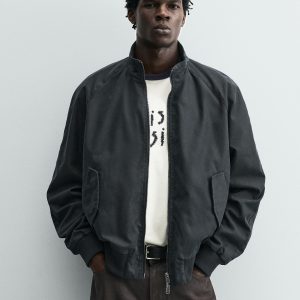 Relaxed Fit Washed Jacket MARO