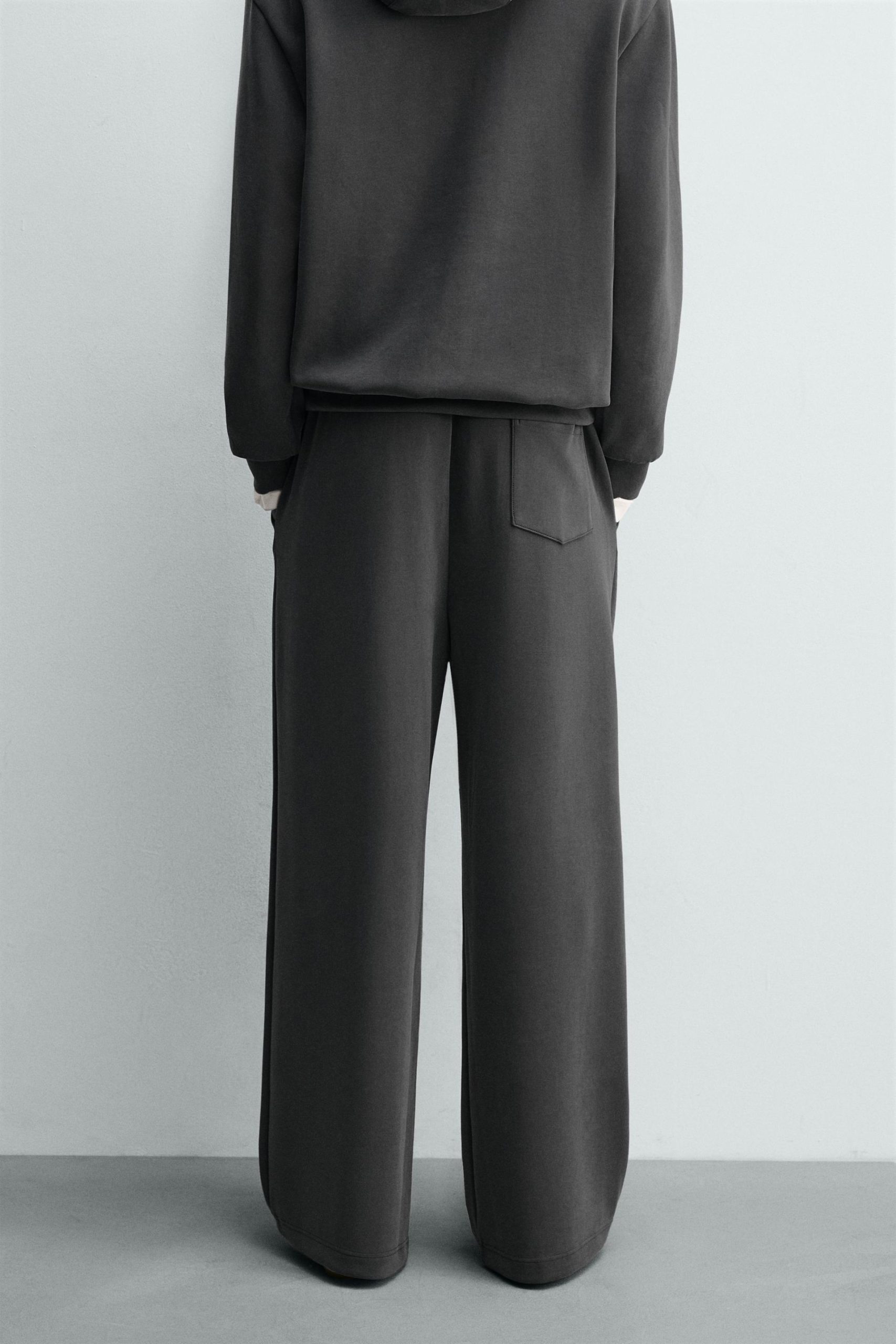 Soft Faded Wide-Leg Joggers MARO - Ảnh 7