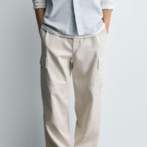 Straight-Leg Cargo Trousers MARO