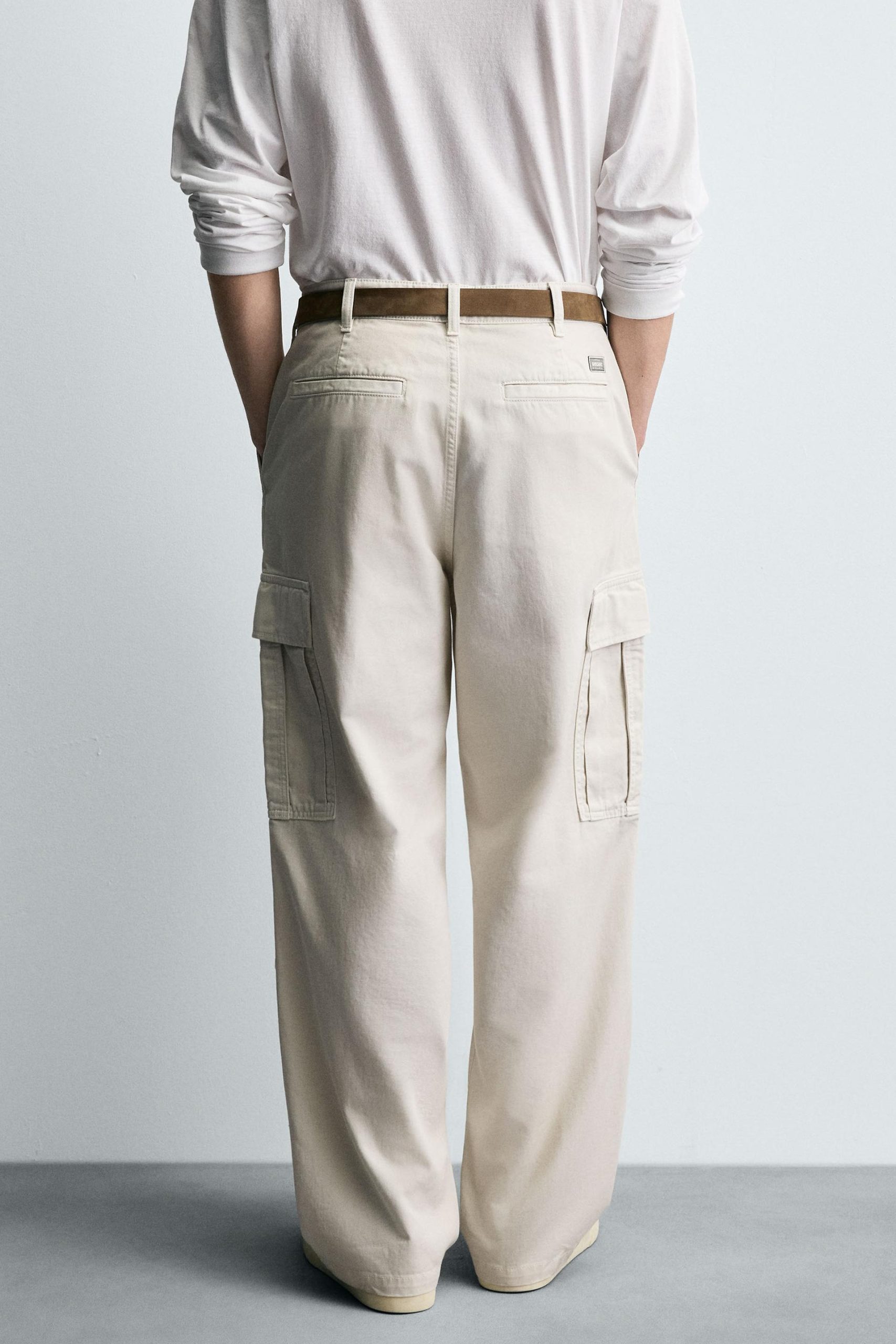 Straight-Leg Cargo Trousers MARO - Ảnh 9