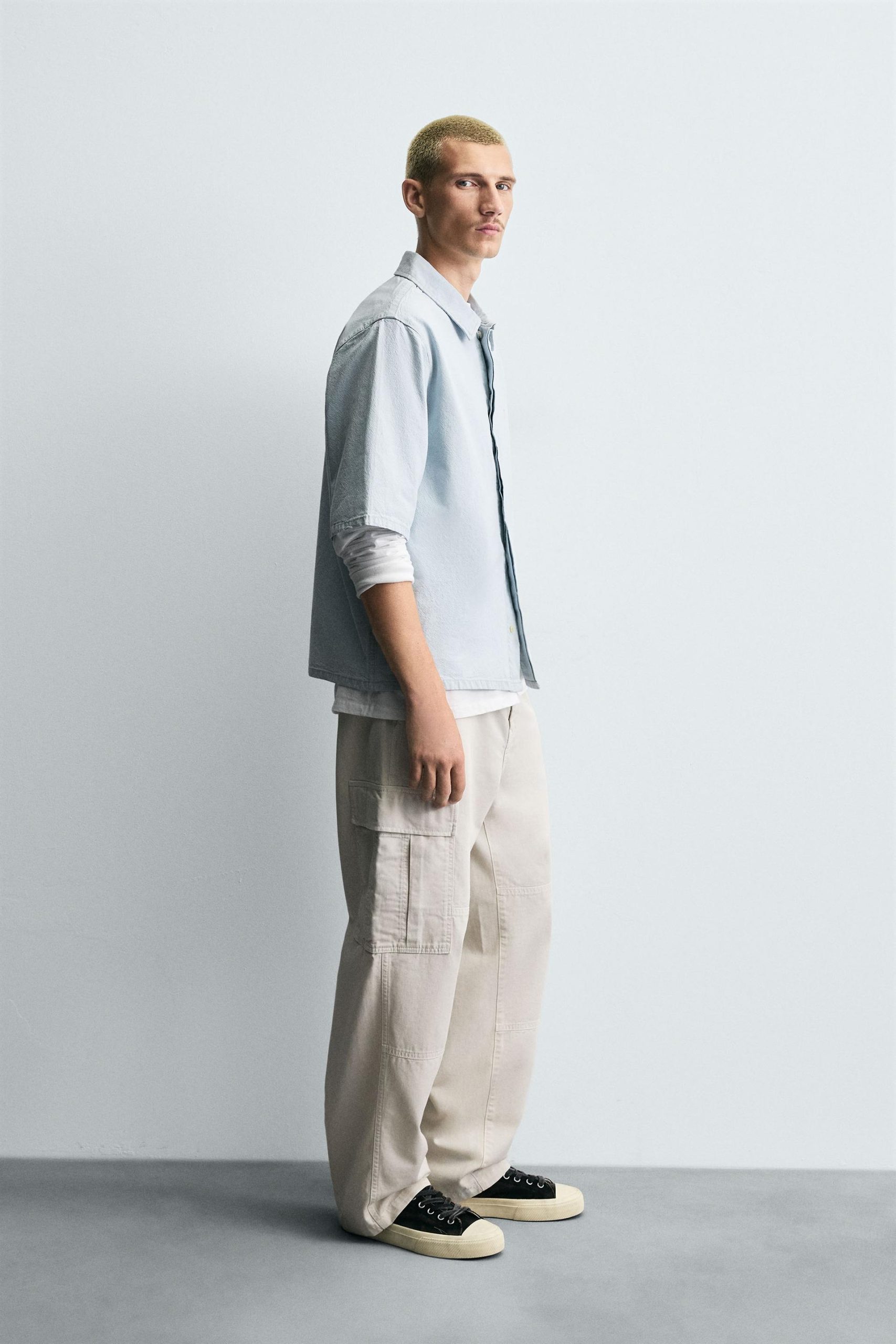 Straight-Leg Cargo Trousers MARO - Ảnh 8