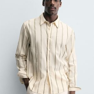 STRIPED JACQUARD SHIRT MARO