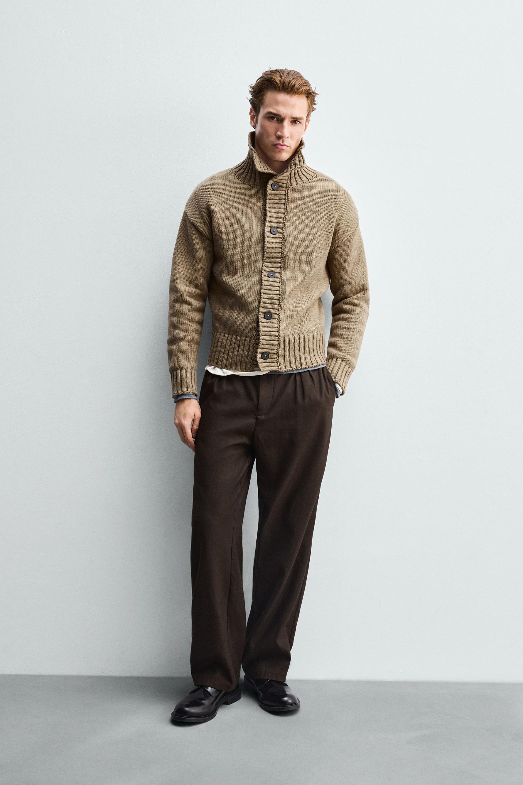 Textured Knit Cardigan MARO - Ảnh 2