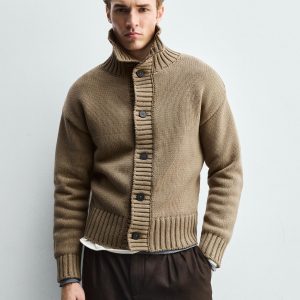 Textured Knit Cardigan MARO