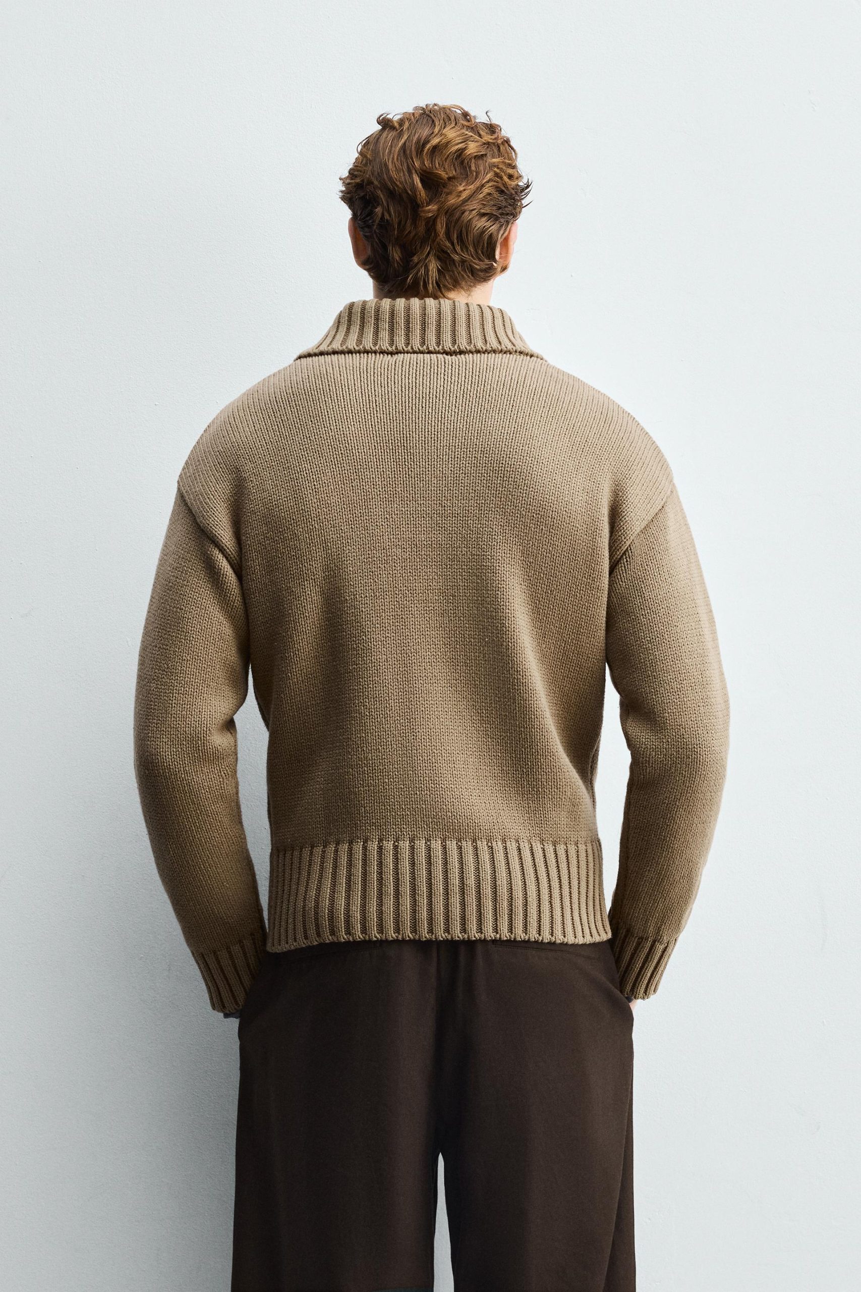 Textured Knit Cardigan MARO - Ảnh 4