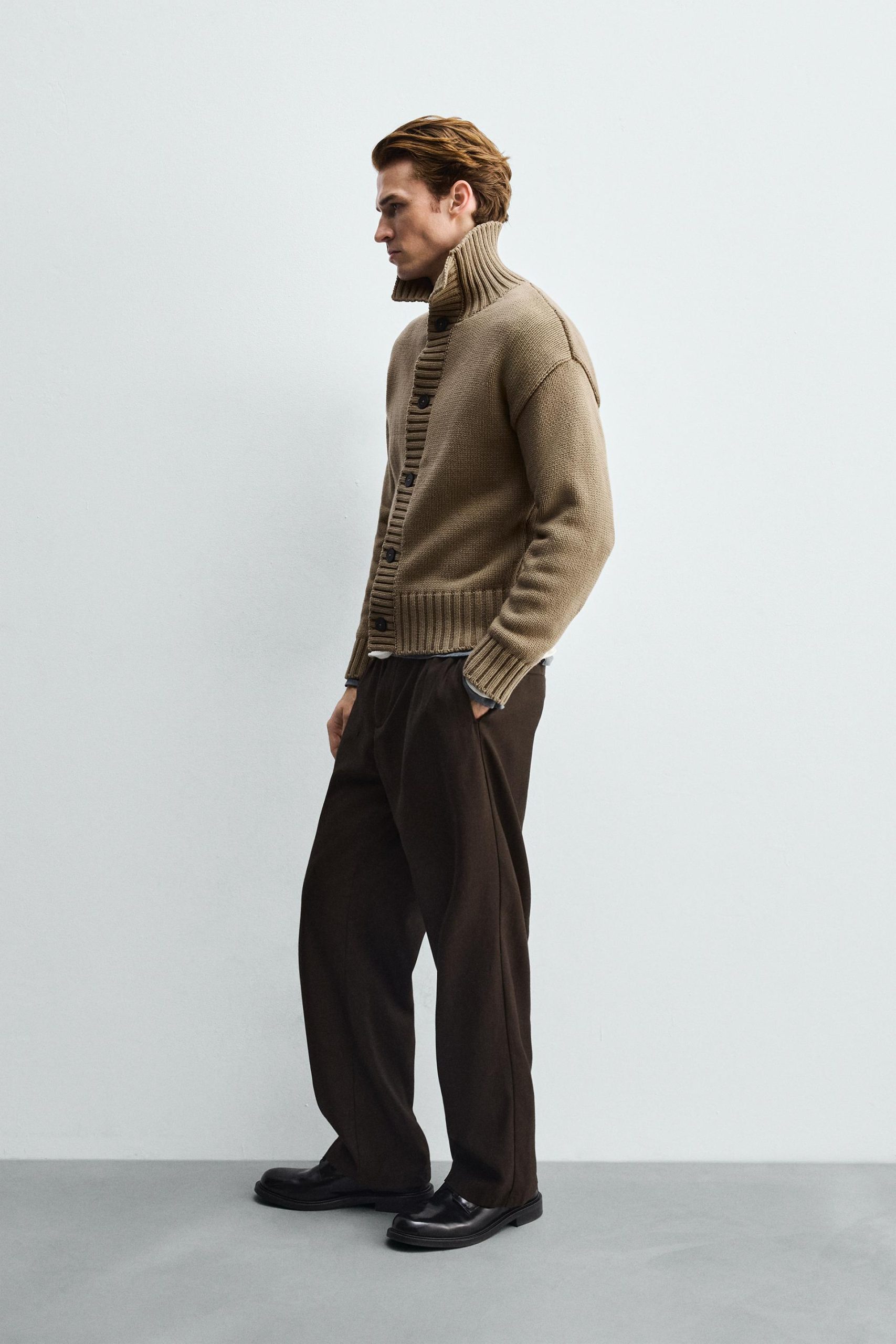 Textured Knit Cardigan MARO - Ảnh 5