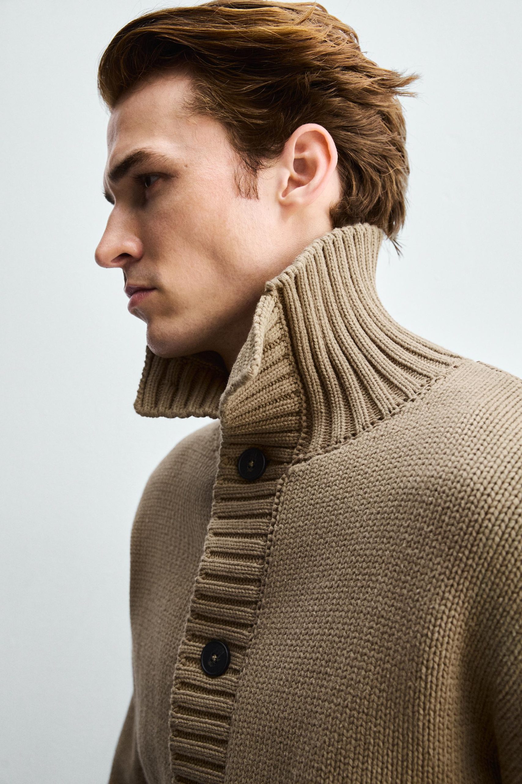 Textured Knit Cardigan MARO - Ảnh 7