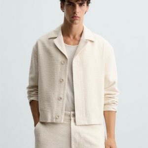 TEXTURED OVERSHIRT MARO