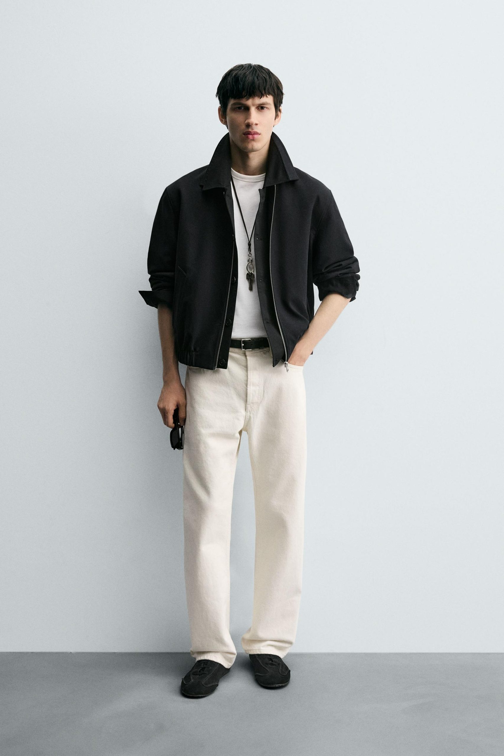Textured Twill Jacket MARO - Ảnh 9