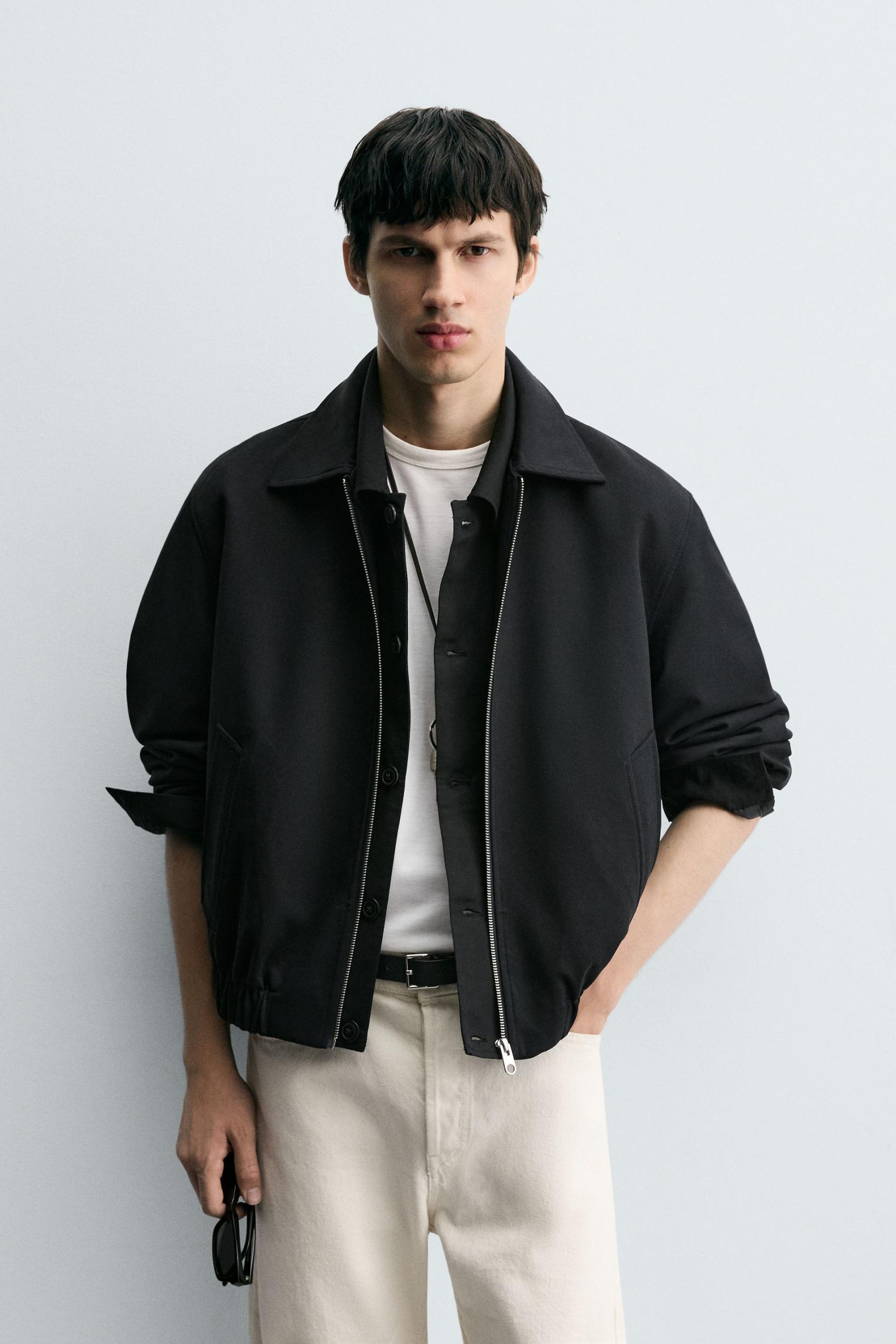 Textured Twill Jacket MARO