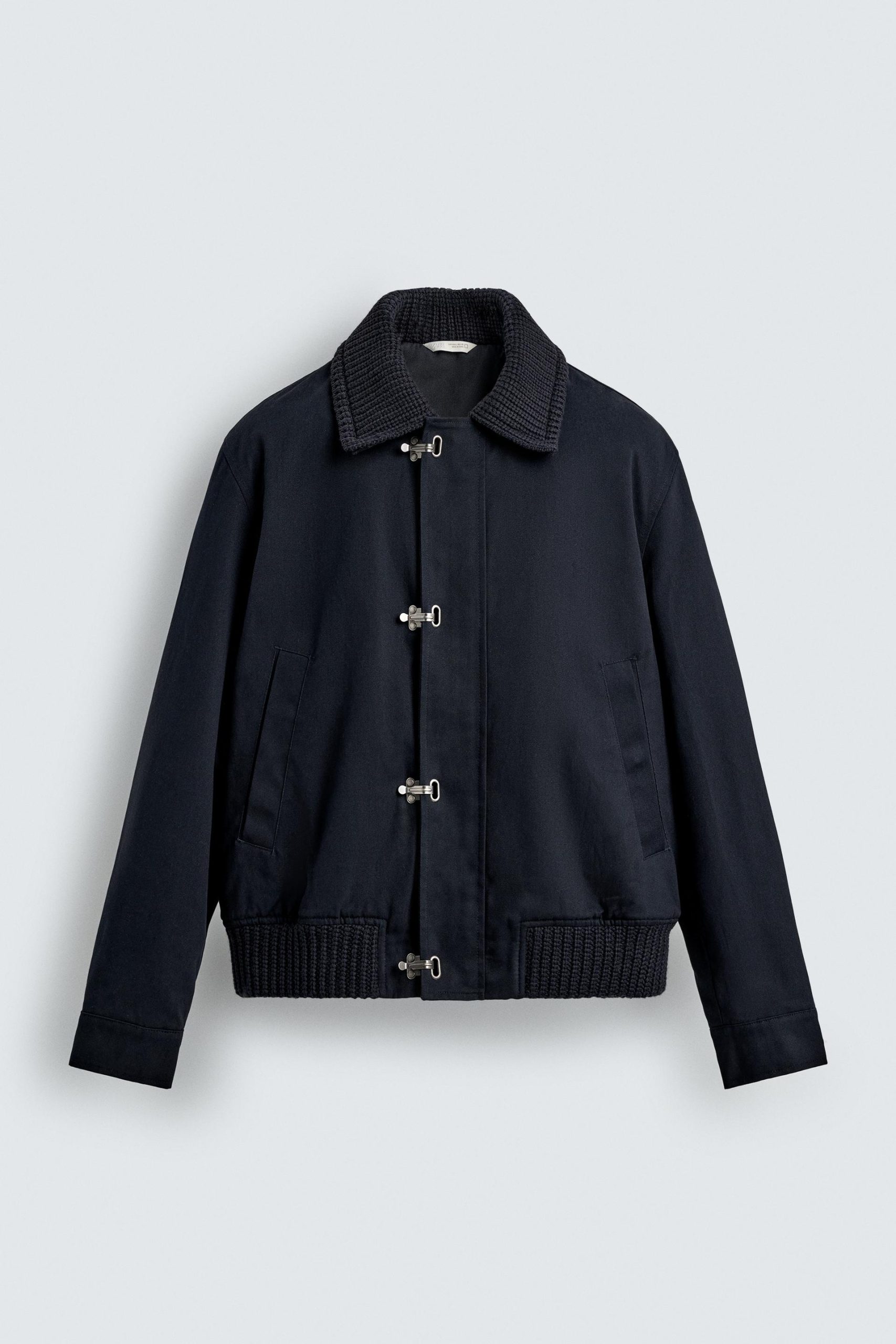 Toggle Jacket With Contrast Collar MARO - Ảnh 9