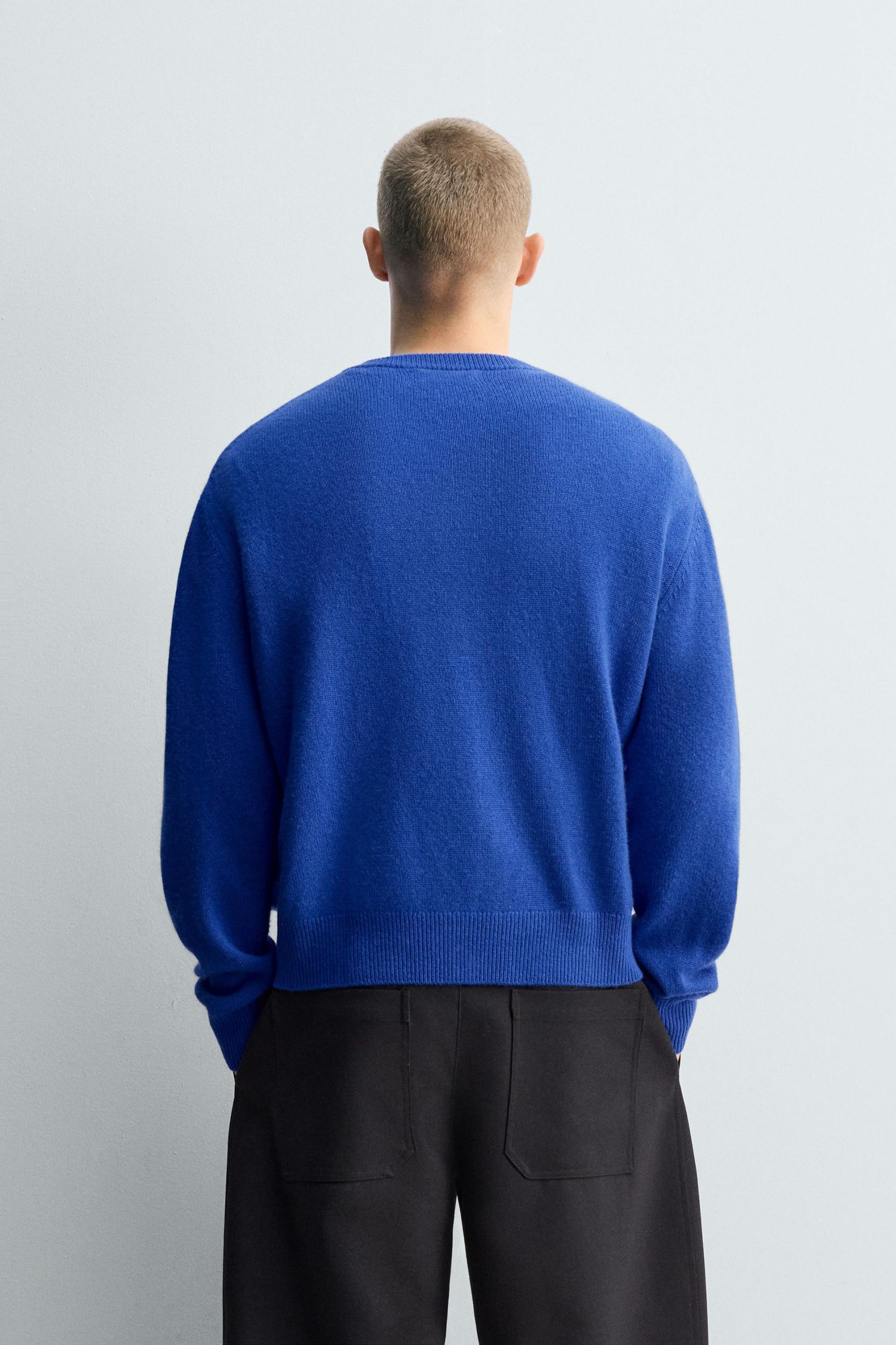 V-NECK WOOL - CASHMERE LIMITED EDITION JUMPER MARO - Ảnh 7
