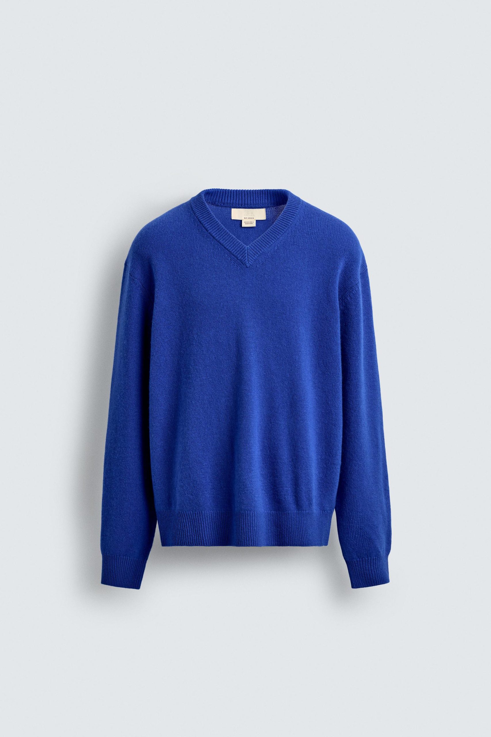 V-NECK WOOL - CASHMERE LIMITED EDITION JUMPER MARO - Ảnh 3