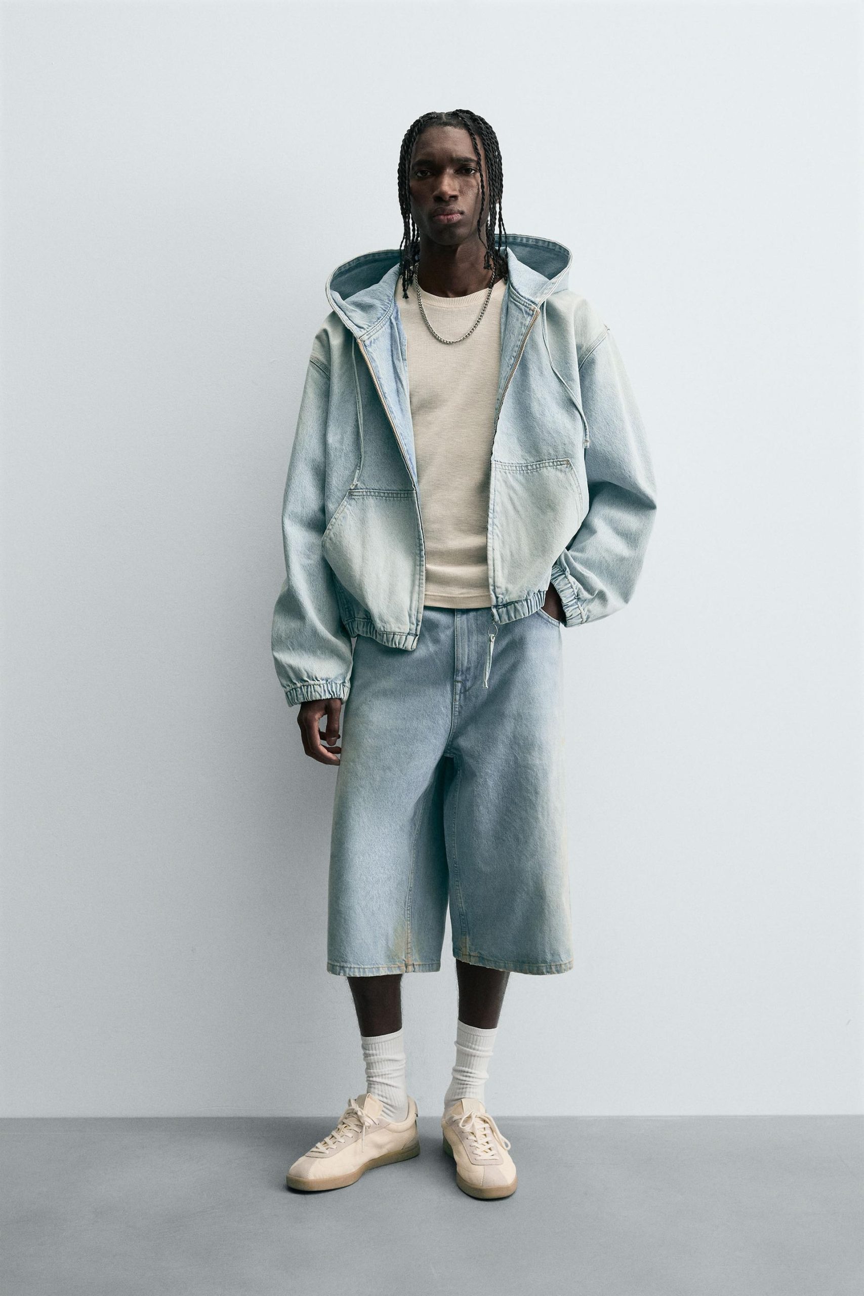Washed Hooded Jacket MARO - Ảnh 10