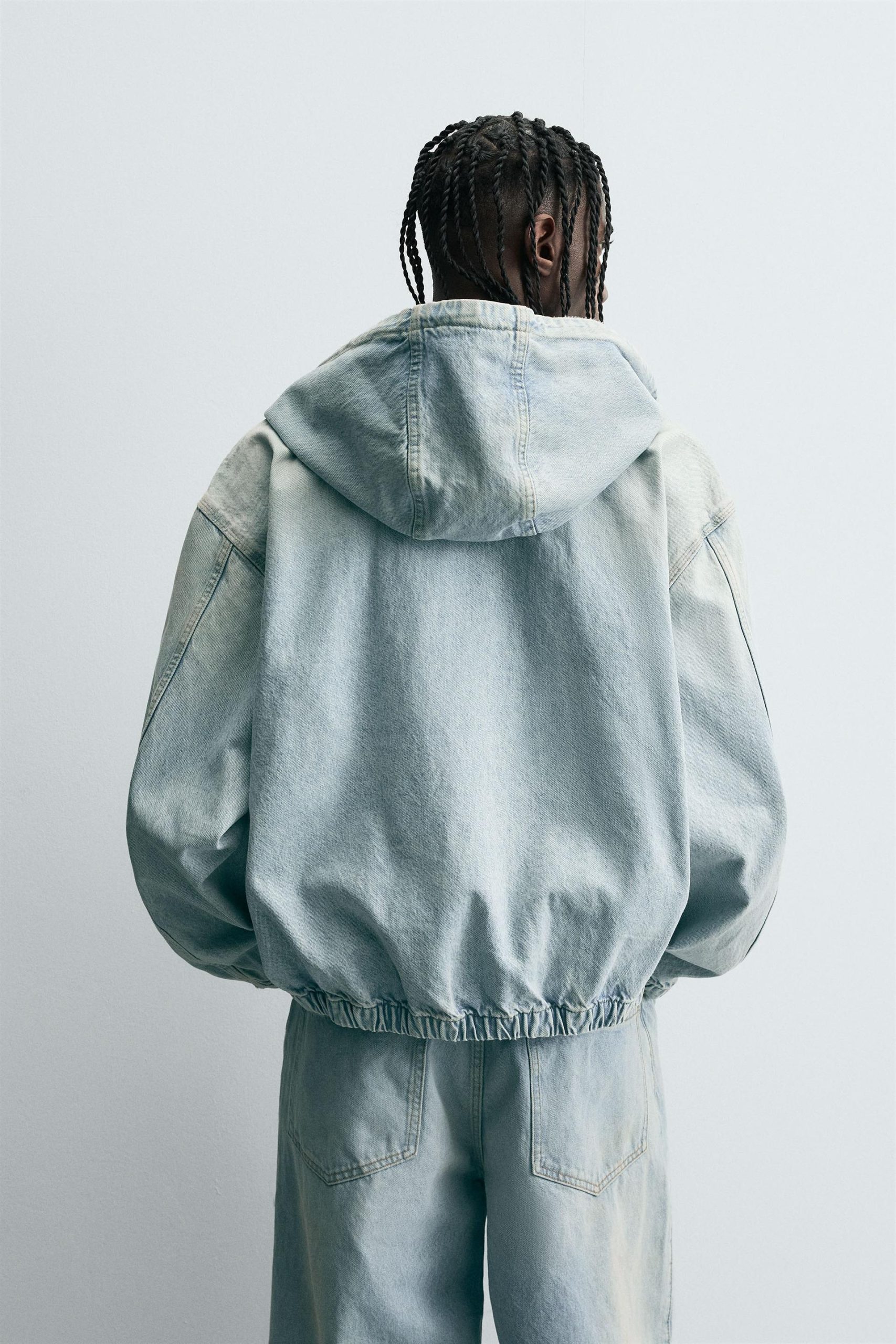 Washed Hooded Jacket MARO - Ảnh 8