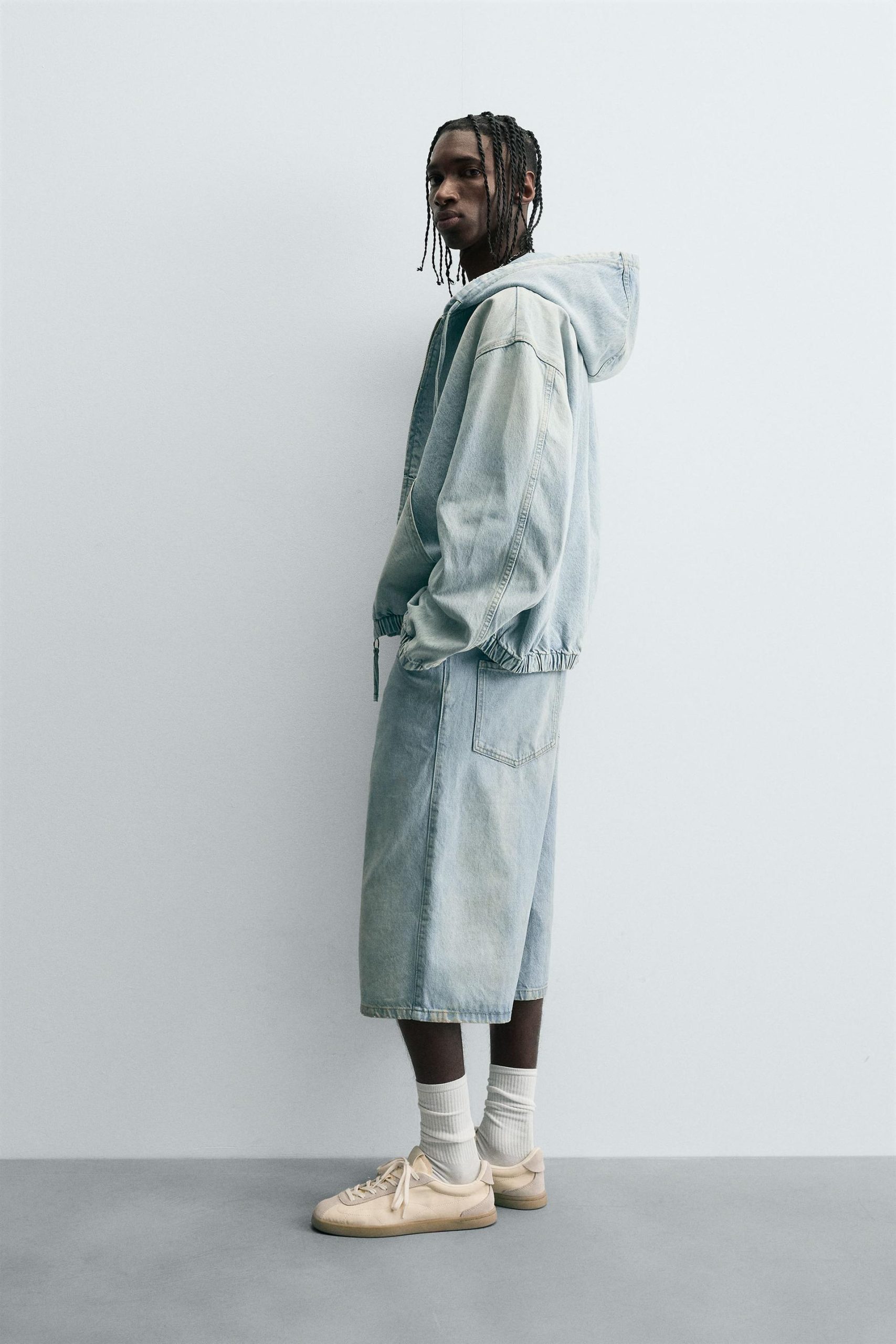 Washed Hooded Jacket MARO - Ảnh 7