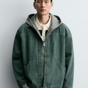 WASHED STRUCTURED OVERSHIRT MARO