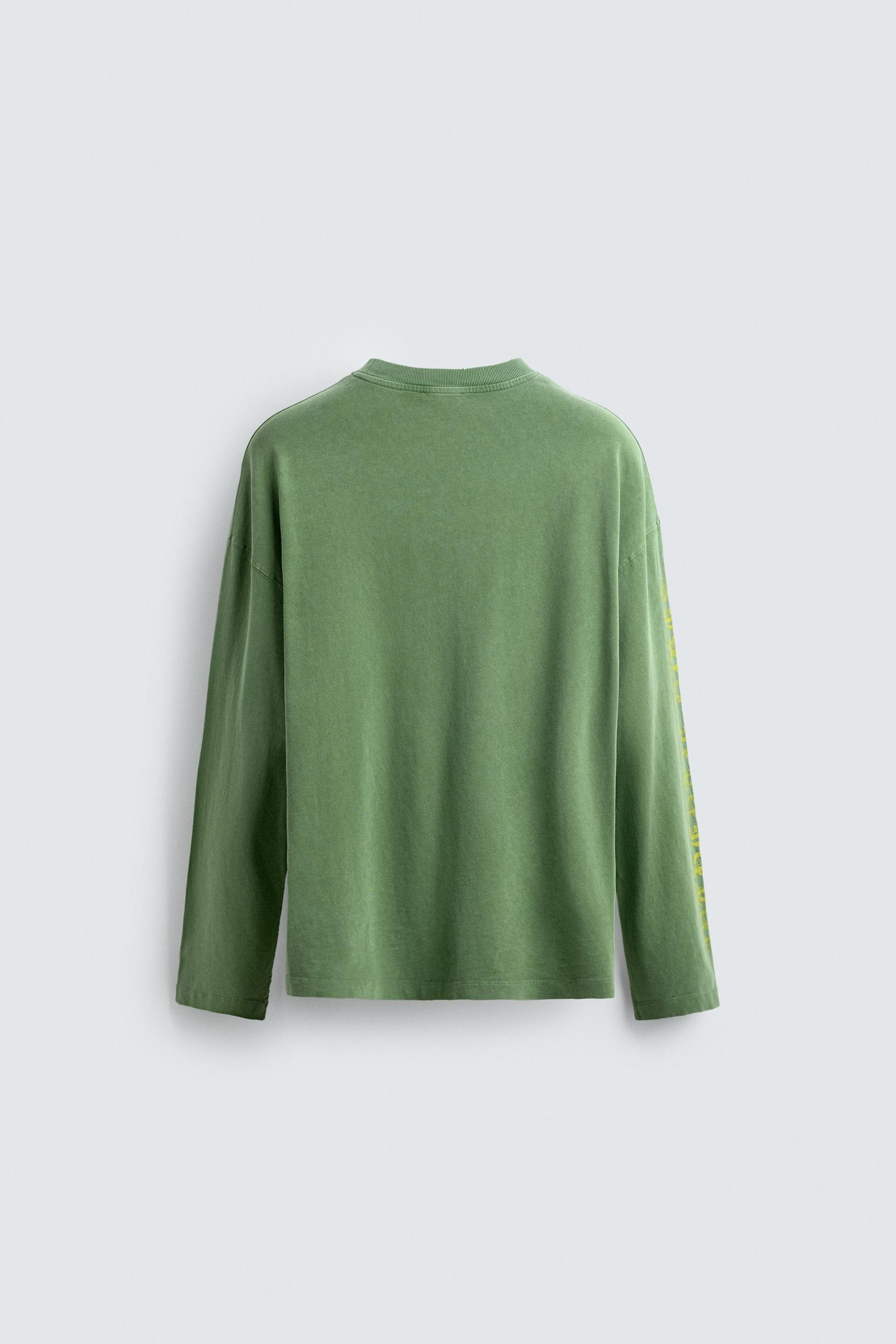 WASHED TEXT T-SHIRT MARO - Ảnh 2