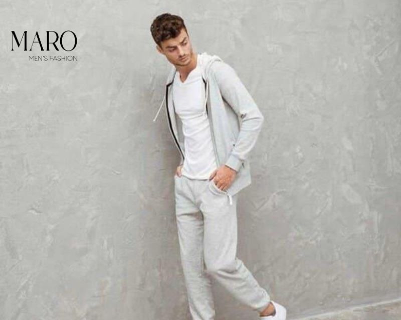 áo polo phối với áo khoác nỉ