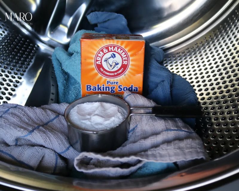 cách xử lý vải linen bị ngứa bằng baking soda