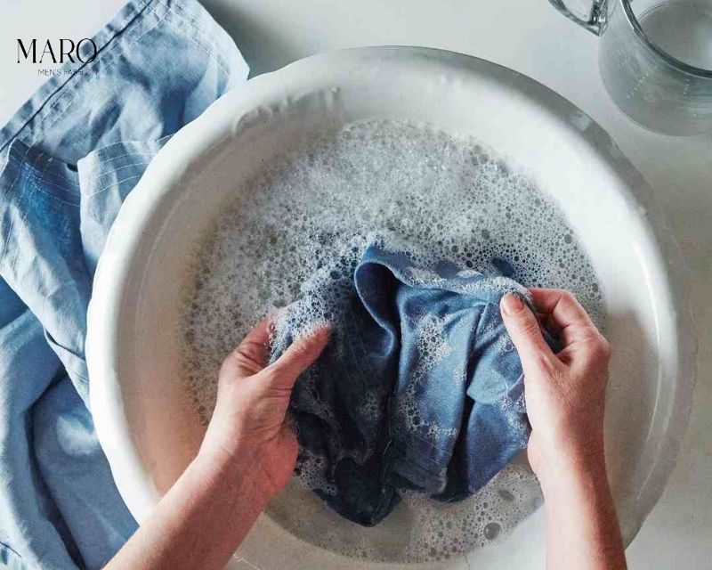 cách xử lý vải linen bị ngứa bằng nước giặt