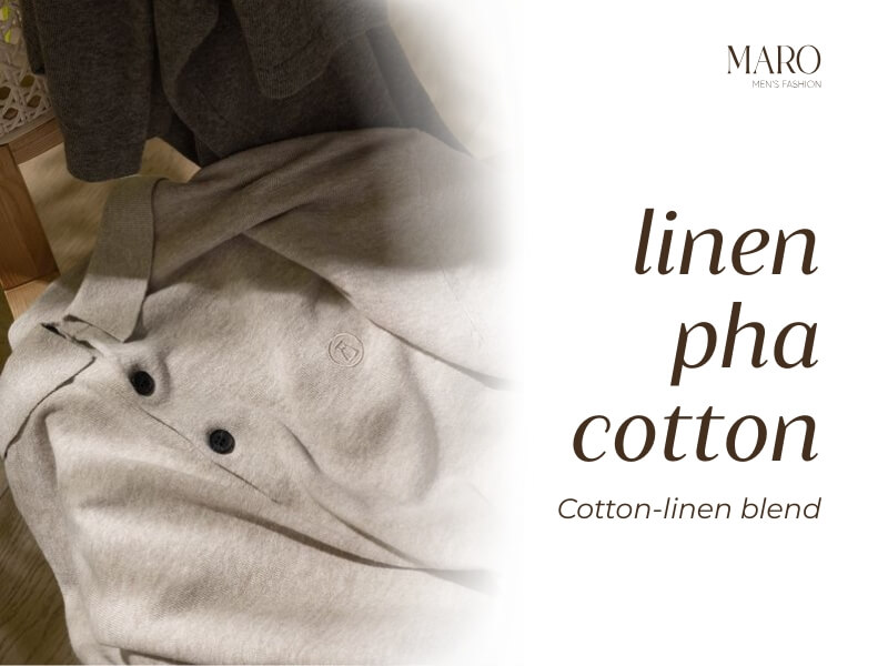 Linen pha cotton 