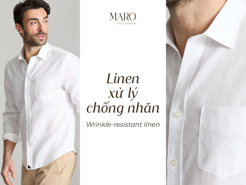 Linen xử lý chống nhăn