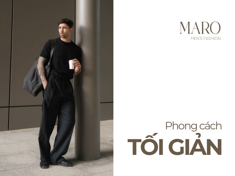 phối đồ đi chơi với người yêu nam phong cách tối giản minimalism