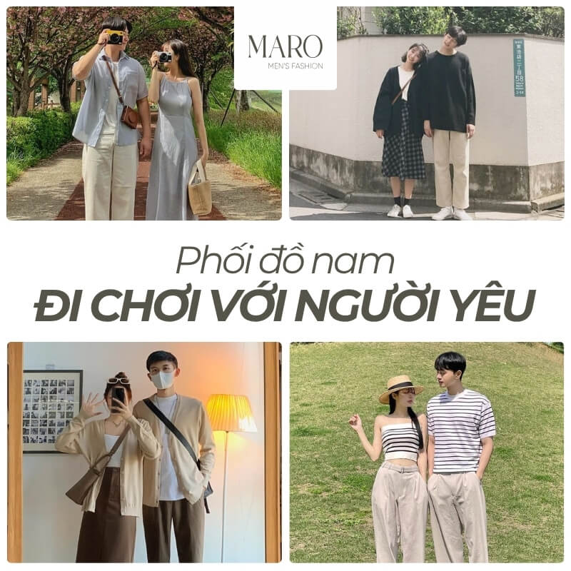 phối đồ đi chơi với người yêu nam