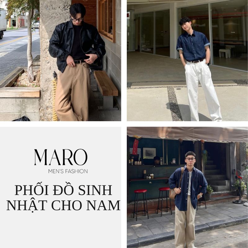 phối đồ đi sinh nhật nam
