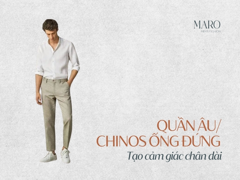 Quần âu/chinos ống đứng