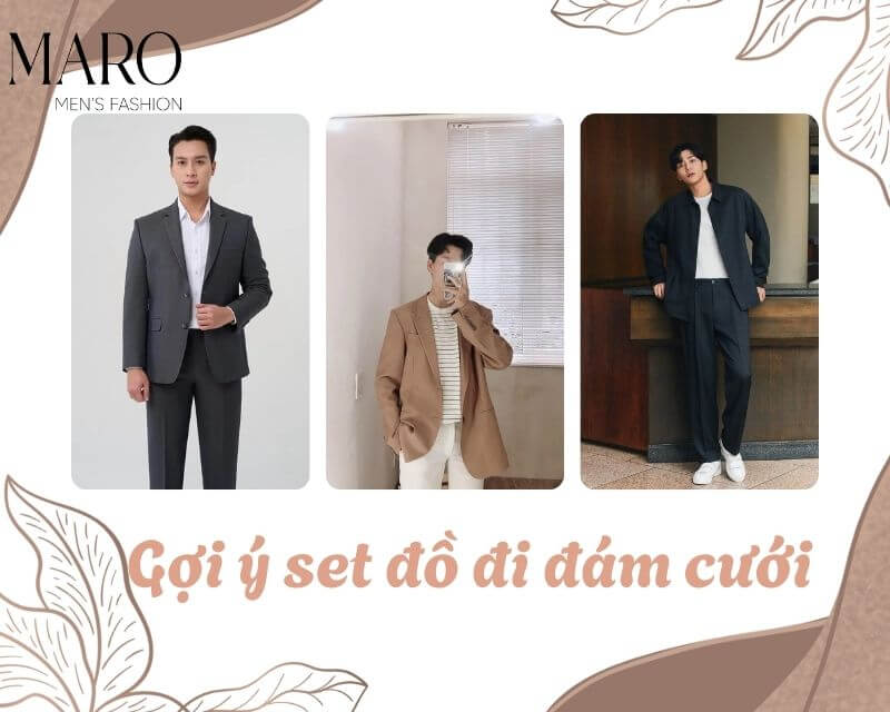 set đồ đi đám cưới cho nam mập