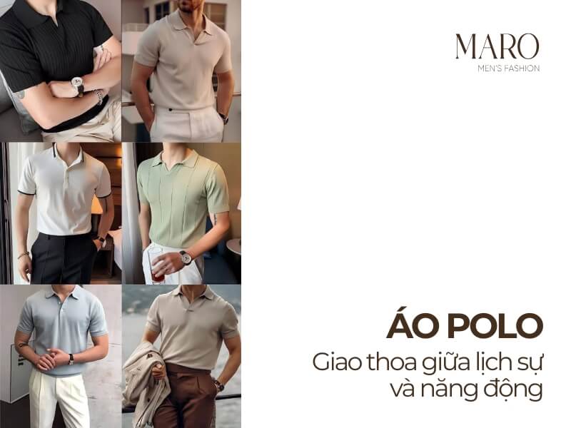 thời trang nam 30 tuổi áo polo